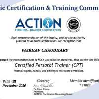 I AM A CERTIFIED GYM TRAINER BY I.F.A