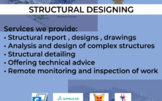 I will do structural design of concrete, steel, and timber 