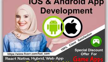 I will develop ios, android and game apps in best rates ( Prices can be Negotiable )