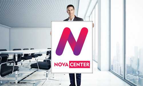Nova Center logo for client