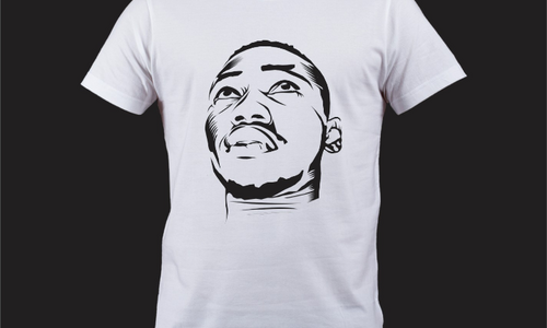 My vector Face design on tshirts