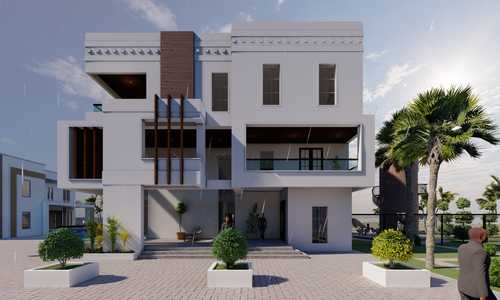 A 5 bedroom apartment, rendering done by me. Very exquisite