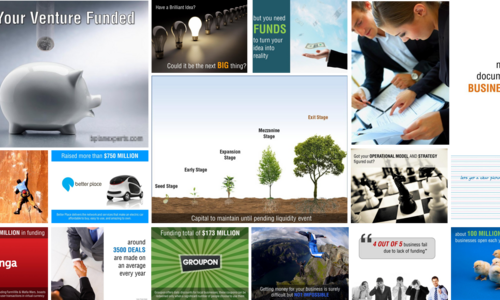 Powerpoint presentation design done for B Plan Experts.