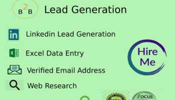 Data Entry, Web Research, Lead Generation and Email List-Building