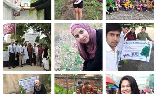 Running a campaign in 8 countries; UAE, Indonesia, Palestine, Pakistan, Iran, Nepal, Thailand, Philippines, for the youth to be aware of the Cooperative Identity by planting trees and flowers on International Day of Cooperative 2018 assigned by the UN and also work on the Sustainable Development Goals - 13 Climate Action.