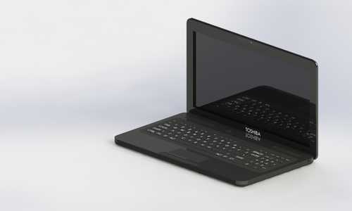 Laptop Toshiba c660 design