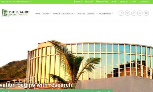 Write Web Content and done overall SEO of Bulk Agro (India) Pvt. Ltd. 