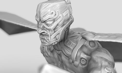 A Batsuit with lightweight flight capable armor, including a high altitude breathing aparatus dressed up as a mempo face mask.Sculpting process can be seen at https://www.youtube.com/watch?v=TalH8FWztQc A timelapse can be seen at https://www.instagram.com/p/CFYeZ5XJDJ2/
