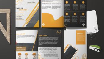Design you Brochure , flyer , catalogue, menu, Annual report or company profile