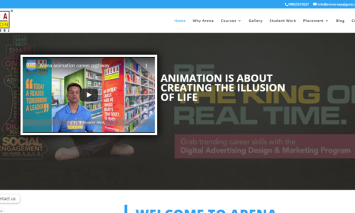 Arena Sayajigunj is a graphic & animation institute based in Vadodara. Their main focus was to increase their leads. I redesigned their website and did complete SEO targeting for them. Their target was to increase their final sales numbers and I created a complete strategy that helped in targeting the right users and helping them convert into leads on the website.
