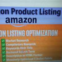 I will write amazon listing optimization