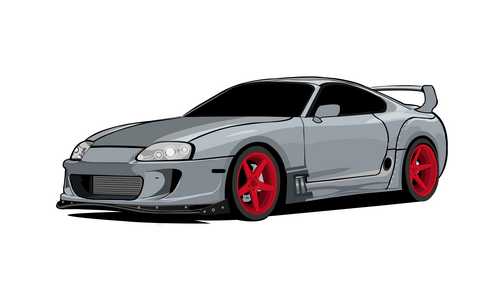 This legendry Mk 4 Toyota supra A80 is one of the best designs we ever made, and it is on sale for $5.