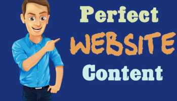  I will write perfect website content