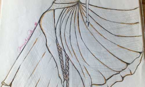 Gown 3 sketch Design