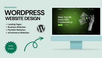 i will make wordpress Ecommerce and web designs website