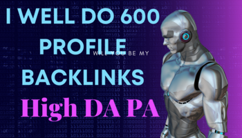 I well do 600 profile backlinks provider High DA PA