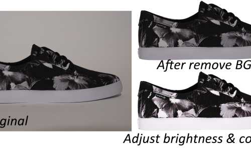 Background Removal & Retouching 