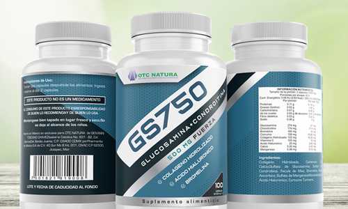 GS750 Product Label Design