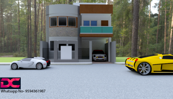 3D modelling Interior & Exterior, 2D AutoCAD plan, Realistic, visualizer, Rendering Model etc.