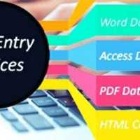 I will do data entry work for you