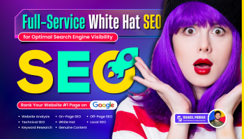 I will do full service white hat SEO for top google rankings and long term growth