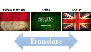 I will translate from Arabic to English to Indonesian