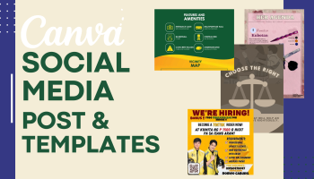 I will design canva templates for your social media