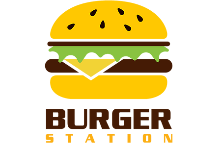 Logo for burger station