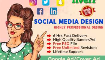 social media promoter, products/brands video ad maker, social media page maker and management